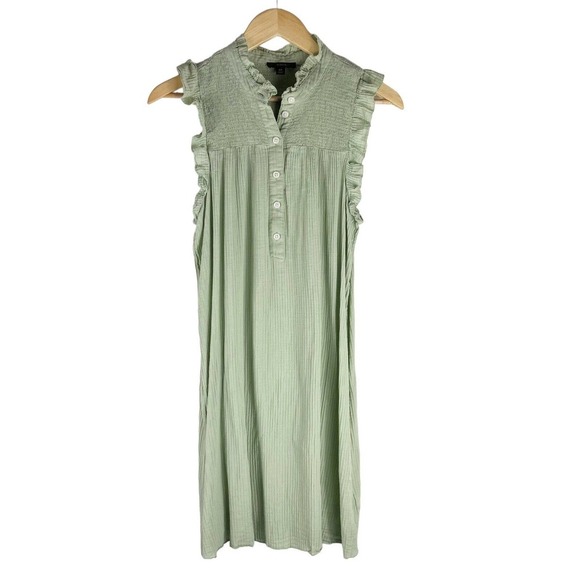 J. Crew Light Green Mini Dress - Picture 1 of 6